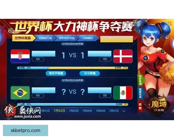 世界杯竞猜APP全新玩法上线，轻松参与预测赢大奖尽在掌握